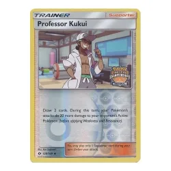 Pokemon Sun and Moon (Base Set) 128/149 Professor Kukui (Regional League Promo)