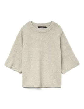 VBOO 2/4 O-NK OVERSIZE PULLOVE GA feale - M - FashionsVida