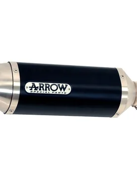 Silenziatore Thunder Alluminio Dark Inox Yamaha Mt-07 2014-2020 - Arrow - FashionsVida