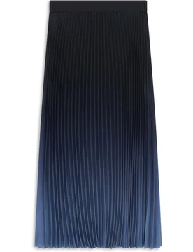 Falda larga de mujer con pliegues - Caroll - FashionsVida