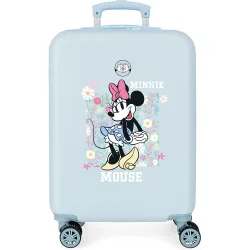 Maleta de cabina minnie happy rígida con capacidad de 35l