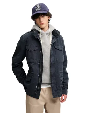 Veste Cotton M65 Eclipse Navy M - Superdry - FashionsVida