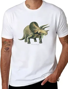 Triceratops T-Shirt cotton t shirts man 100% cotton t shirt man T-Shirt - Aliexpress - FashionsVida