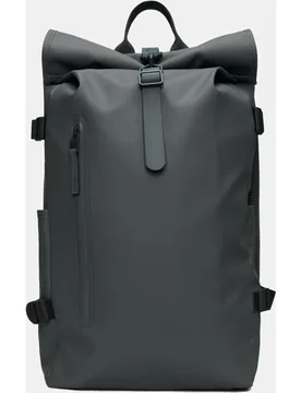 Mochila rolltop grande impermeable de hombre - Rains - FashionsVida