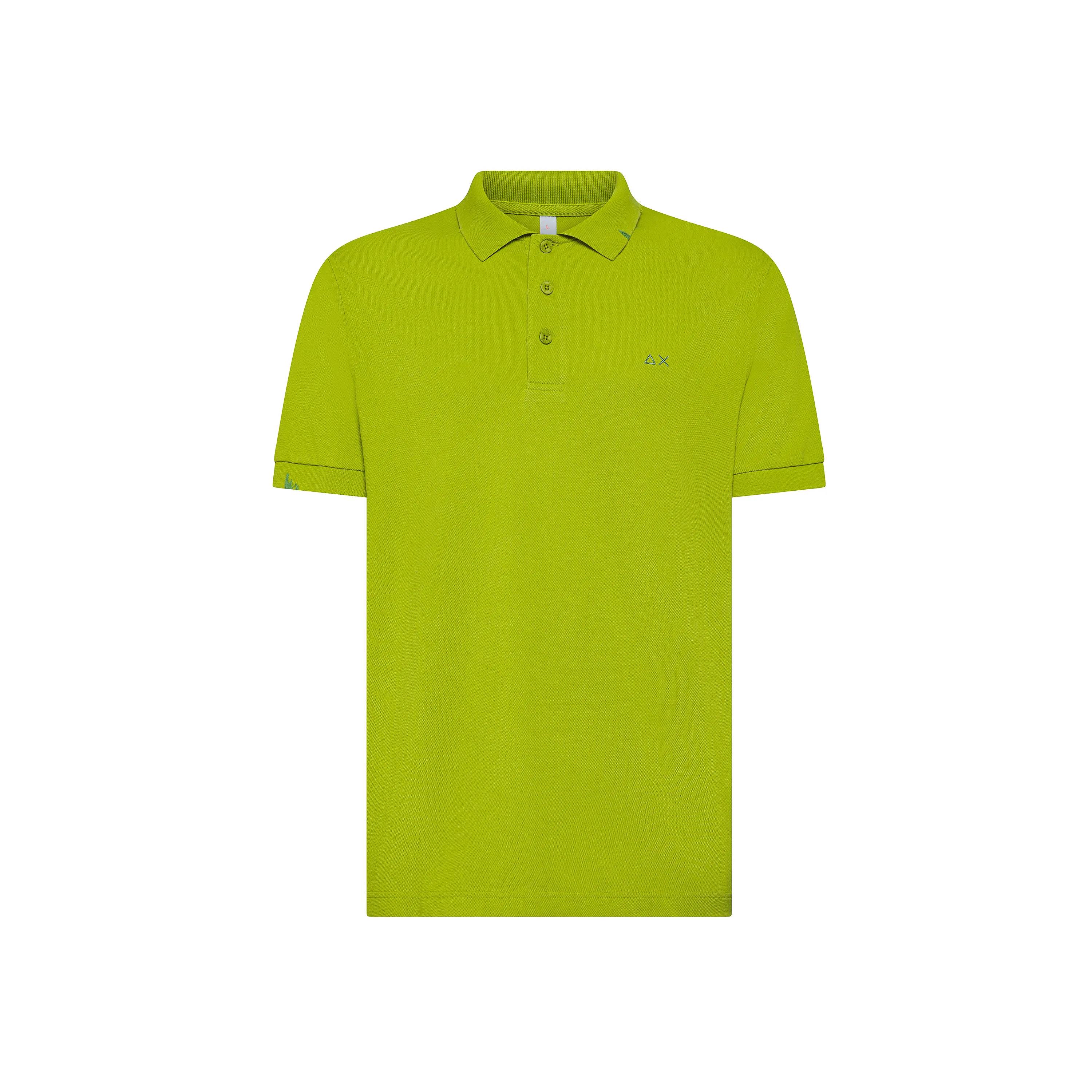 Polo Uomo A35101/42 VERDE OLIV - Sun68 - FashionsVida