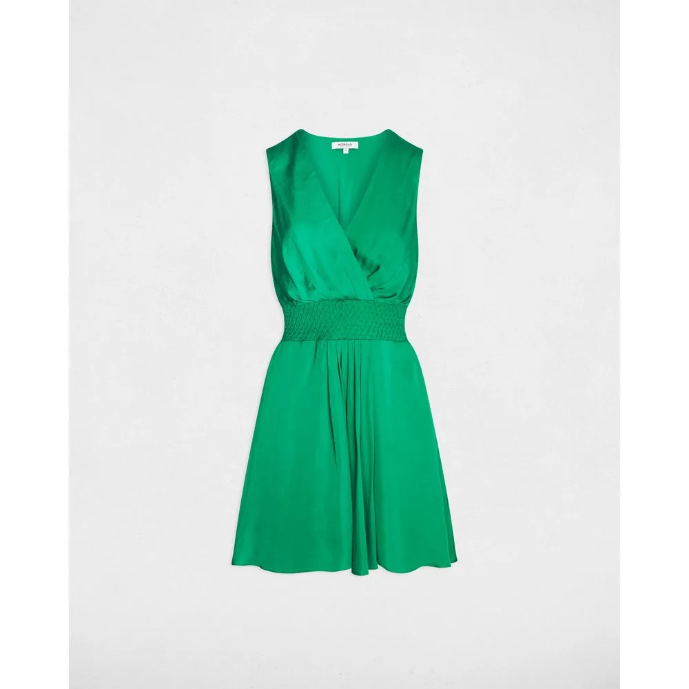 Vestido corto recto holgado - Morgan - FashionsVida