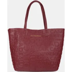 Shopper básica con acabado texturizado