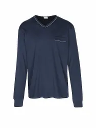 MEY Pyjama blau M Herren