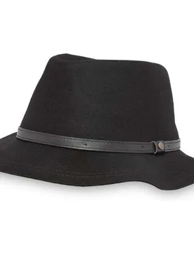 Sombrero unisex de fieltro Tessa con protección solar - Illums - FashionsVida