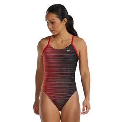 Durafast Elite Cutoutfit Speedwarp Swimsuit Red 38 Women