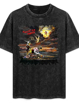 April 24 1915 T-Shirt Summer Casual Loose T-Shirt - Aliexpress - FashionsVida