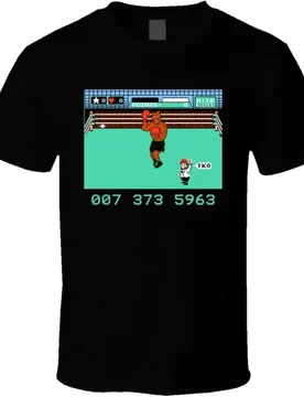 Mike Tyson's Punch Out Nes Boxing Game Griphic T-Shirt 100% Cotton O-Neck Short Sleeve Summer Casual Mens T-shirt Streetwear - Aliexpress - FashionsVida