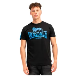 T-shirt à Manches Courtes Henconner Black / Blue M