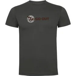 Maglietta A Maniche Corte Go Out Dark Grey