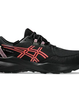 Gel-venture 11 Waterproof Running Shoes Black / Watermelon UK 8 Women - Asics - FashionsVida