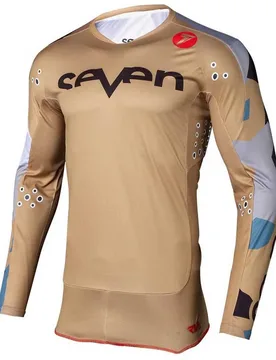 Maglia Da Enduro A Maniche Lunghe Rival Trooper 2 Sand - SEVEN - FashionsVida