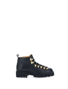 FRACAP Polacchini in pelle NERO 40 - Fracap - FashionsVida