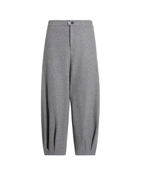 Hose Barrel Leg 05_THE O SHAPE grau 31/L32 Damen - PNTS - FashionsVida