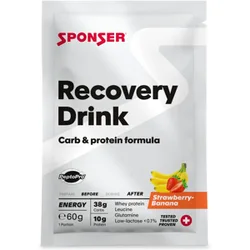Recovery Drink Sportgetränk Strawberry-Banana-Einzelbeutel (60g)