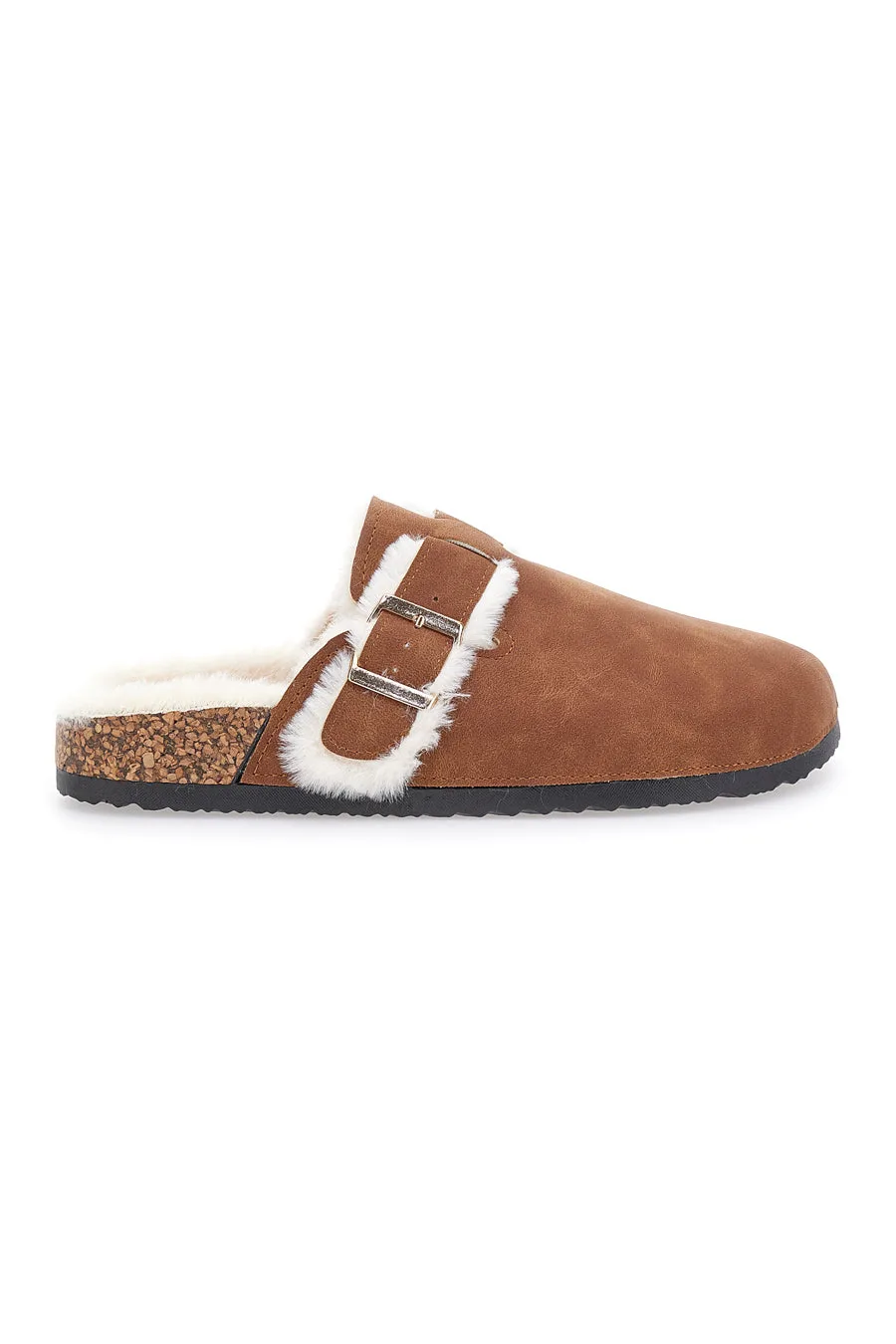 Pantofole imbottite marroni 1214 38 - ALTEMBERG - FashionsVida