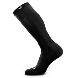 High Knee Performance Compression Socks Black UK 7-9 Men