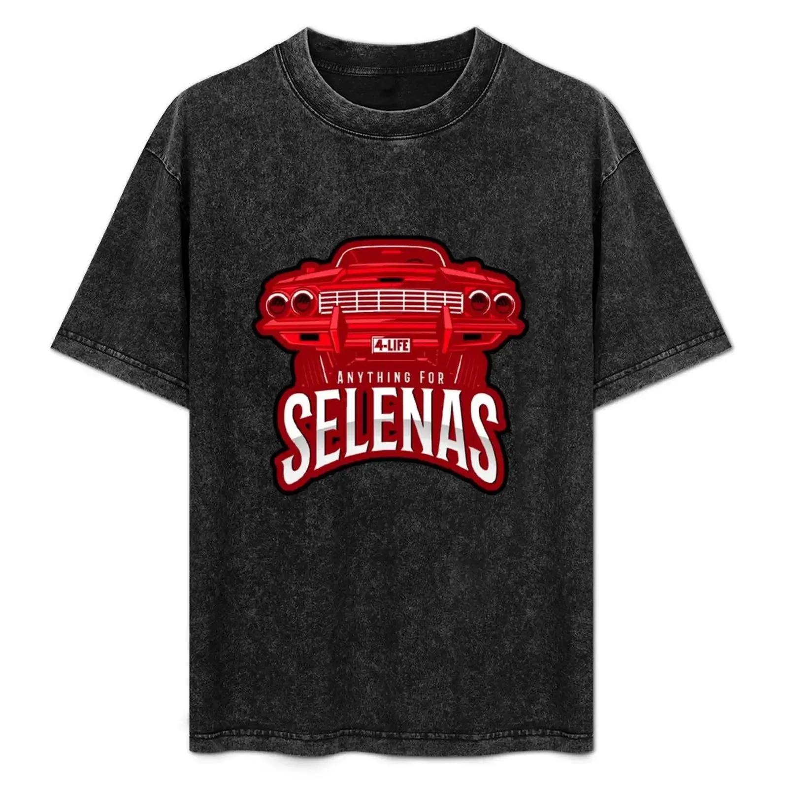 Anything For Selenas T-Shirt Basic Solid Color Short Sleeve Cotton Top - Aliexpress - FashionsVida