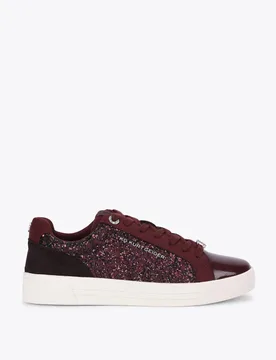 Glitter Trainers Red female - Kurt geiger - FashionsVida