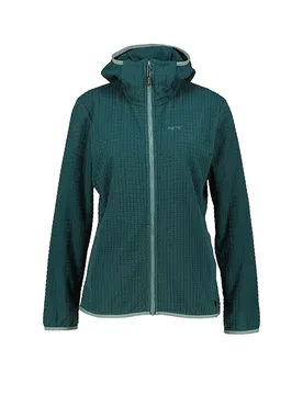 Chaqueta polar con capucha Jamundi para mujer verde oscuro L - Meru - FashionsVida