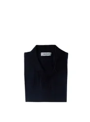 GRAN SASSO Polo in cotone NERO 50