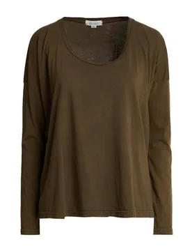 T-shirts Damen Militärgrün L,M,S,XL,XS,XXS Damen - Crossley - FashionsVida