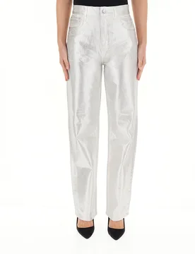 Jeans metallizzati GRIGIO 27 - Liu jo - FashionsVida