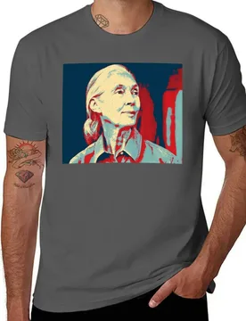 Popart Jane Goodall T-Shirt Casual Streetwear Short Sleeve Tee - Aliexpress - FashionsVida
