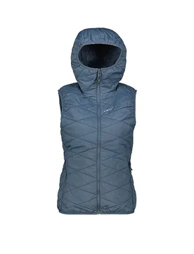 Veste isolante à capuche réversible Itharis bleu marine L - Meru - FashionsVida