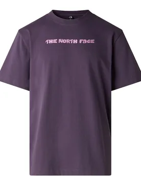Logo Twist Relaxed Tee - T-Shirt-kurzarm - violett - Damen - Size: L - The North Face - FashionsVida