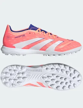 Scarpe da calcio Predator Pro Turf 38 2/3 Signal Coral / Cloud White / Beam Orange - Adidas - FashionsVida