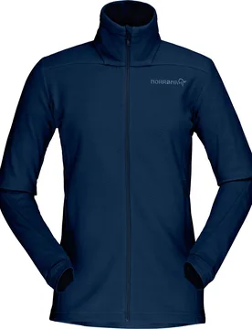 Norrona - Polaire technique en Polartec® - Falketind Warm1 Jacket W Indigo Night - Taille XS - Navy - Norröna - FashionsVida
