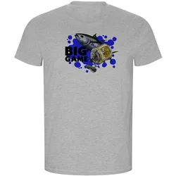 Big Game Eco Short Sleeve T-shirt Heather Grey 3XL Men