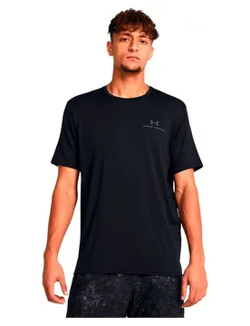 T-shirt à Manches Courtes Vanish Energy Black / Black L - Under armour - FashionsVida