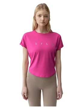 T-shirt à Manches Courtes Azami Fuxia S - Born Living Yoga - FashionsVida
