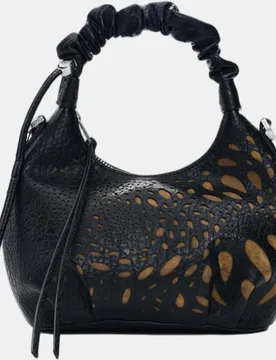 Bolso mano pequeño troquelado - Desigual - FashionsVida