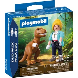DuoPack T-Rex con investigadora DuoPack