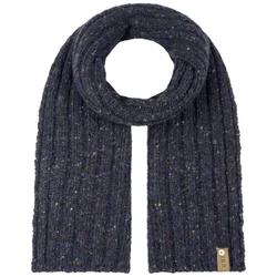 Hantsport Donegal Wool Knit Scarf by - navy - Size: One Size
