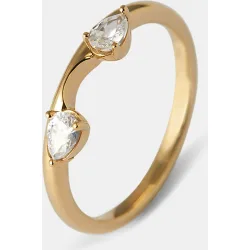Anillo de oro y diamantes