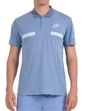 Calzadil Short Sleeve Polo Blue Shadow L - Bullpadel - FashionsVida