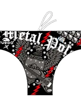 Slip De Bain Limited Edition Metal Polo - TURBO - FashionsVida