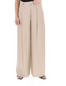 VICOLO Pantalone wide leg CORDA S - VICOLO - FashionsVida