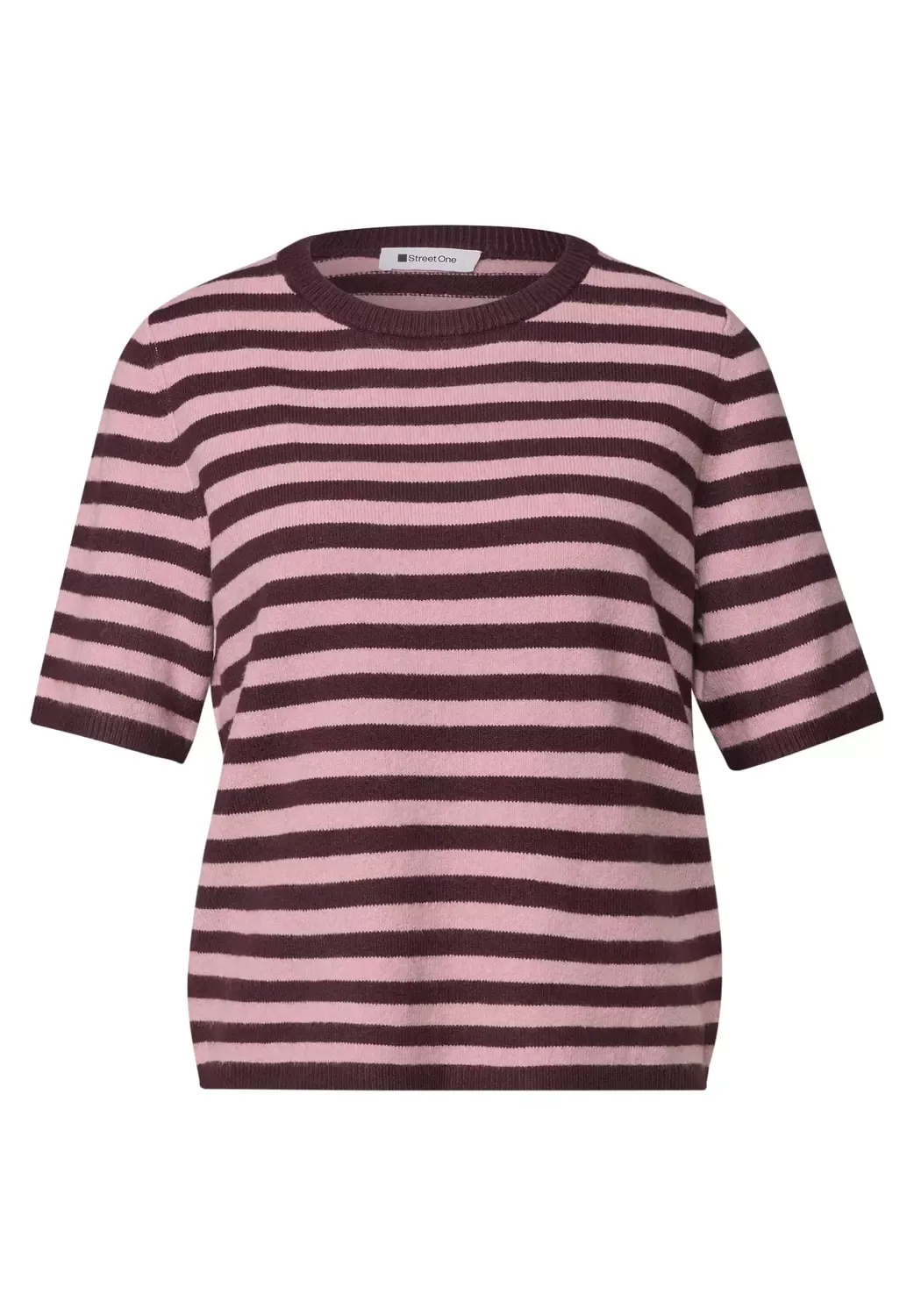 LTD QR_cosy sweater with strip female - 42 - FashionsVida