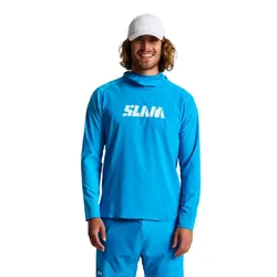 One Design Tech Uv Hooded Long Sleeve T-shirt Greek Blue S Men