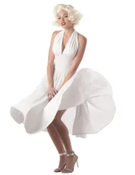 Marylin Monroe Kostüm Lizenzkostüm weiß