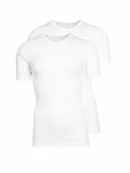 T-Shirt 2-er Pkg. weiss M Herren